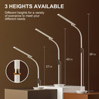 Cozylumi™ Shomterade 3-in-1 SAD Light Therapy Lamp , Floor Lamp with Remote, Adjustable