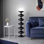 Cozylumi™ Metal Modern Floor Lamp for Living Room, Dome Shape Floor Light with Acrylic