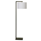 Cozylumi™ Contemporary Metal 62in Floor Lamp with on/off Foot Switch, Black
