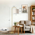 Cozylumi™ Floor Lamp for Living Room, Tall Standing Lamp with 3 Color Temperatures, 850
