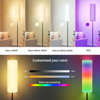 Cozylumi™ 67" Floor Lamp, 16 Million Color Changing Smart LED Lamp with Music Sync, APP