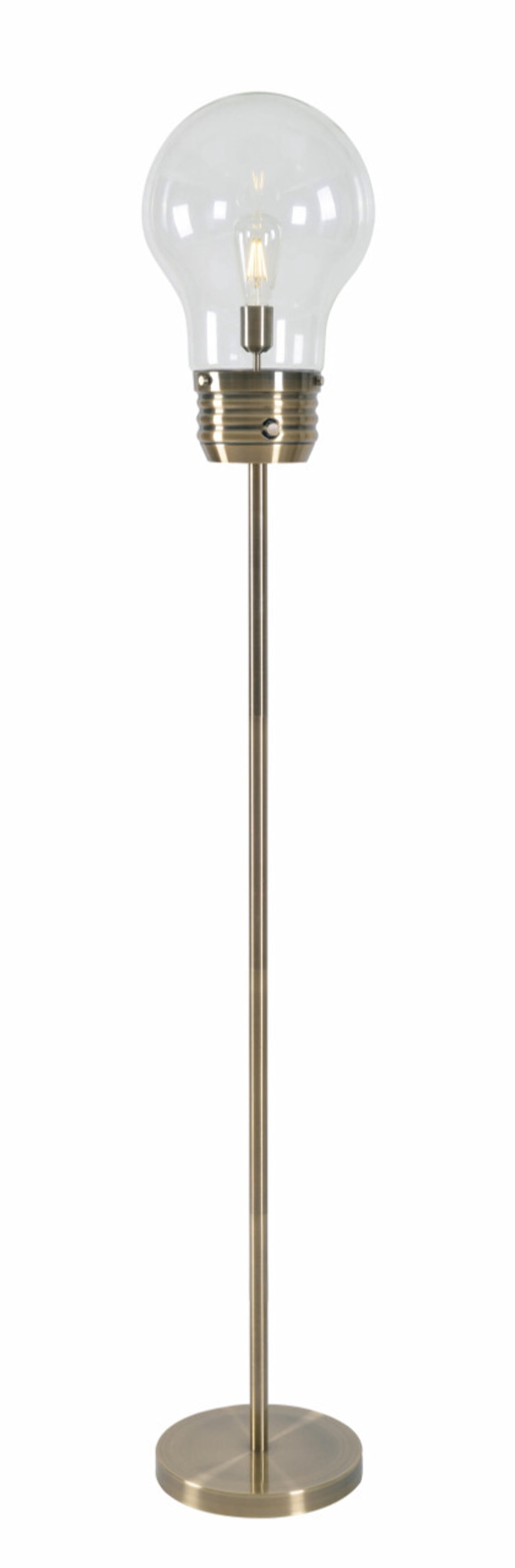 Cozylumi™ Edison 71.5'' LED Floor Lamp with Clear Glass Novelty Shade Modern Floor
