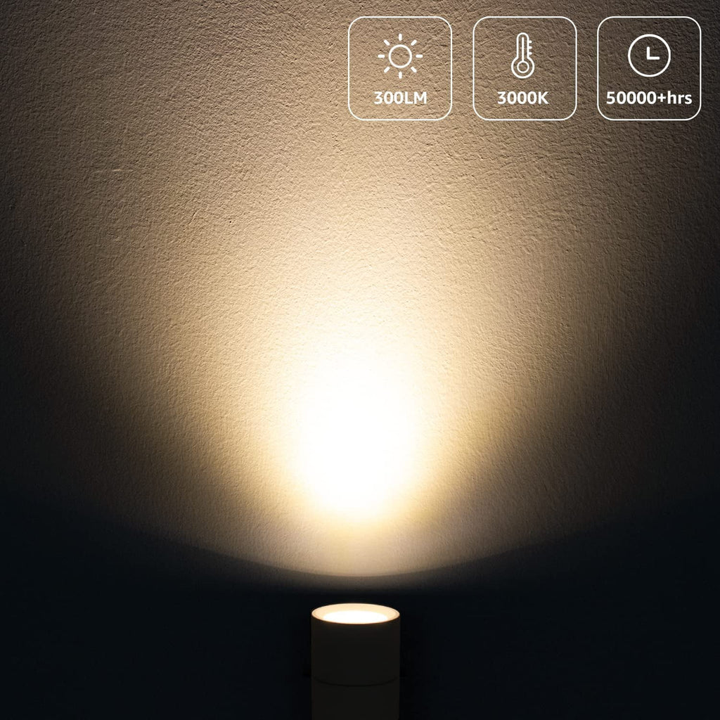 Cozylumi™ SUNVIELED Uplights for Indoor Use, Warm White Floor Spotlight Lamp, 120V