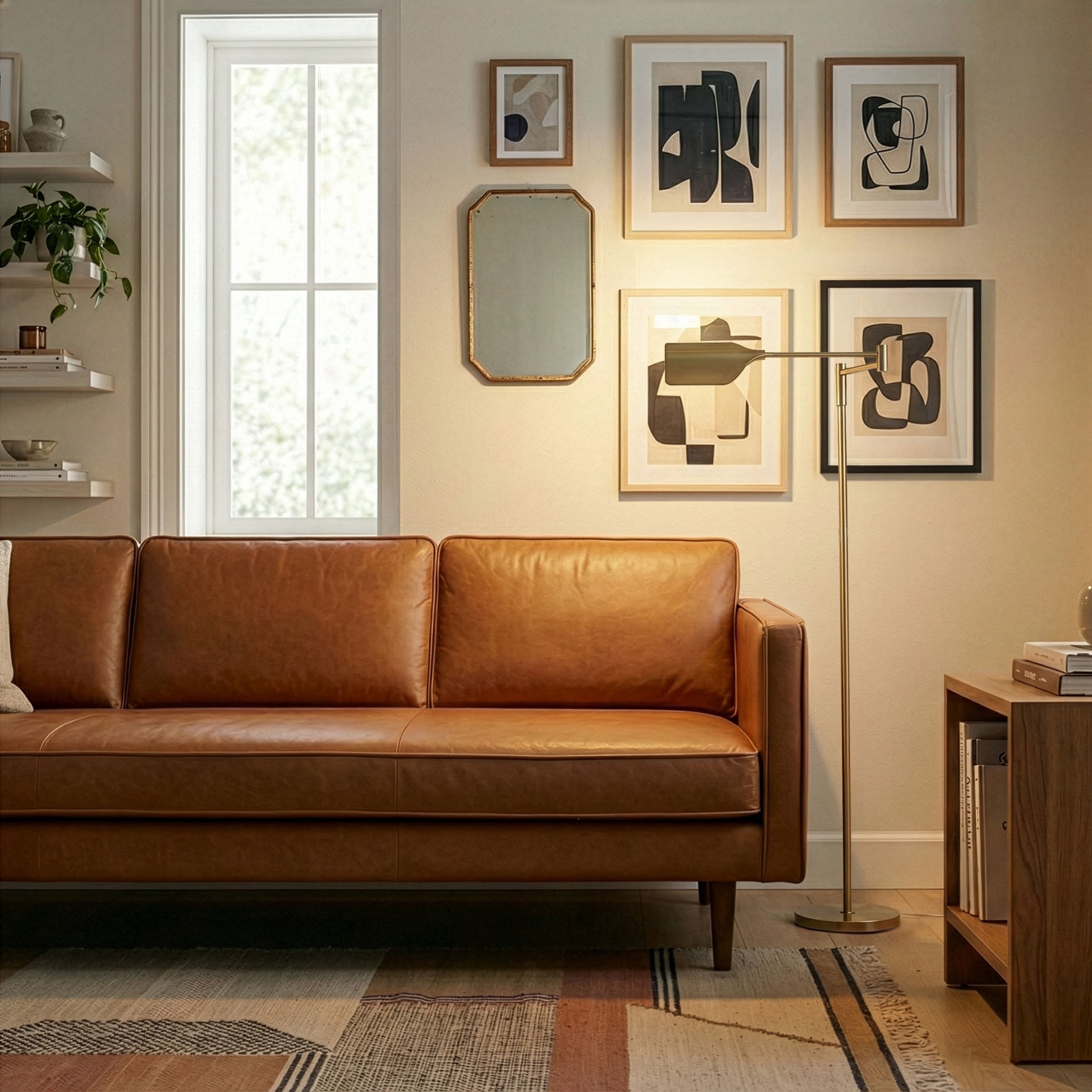 Cozylumi™ Leaf LED Floor Lamp, Pharmacy LED Floor Lamp for Living Rooms & Offices