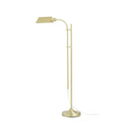 Cozylumi™ 1-Light Modern Adjustable Brass Floor Lamp Gold