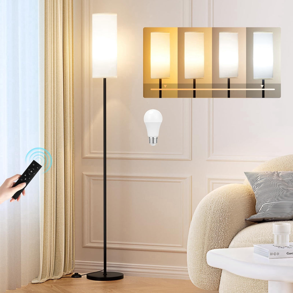 Cozylumi™ Kisportee 67" Dimmable Floor Lamps for Living Room | 3000K-6500K, Remote &
