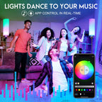 Cozylumi™ RELOIVE LED Floor Lamp,68.1 Dimmable Standing Tall Lamp with APP Control &