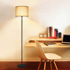 Cozylumi™ Modern Floor Lamps for Living Room, 63" Standing Lamp with Linen Shade, Tall