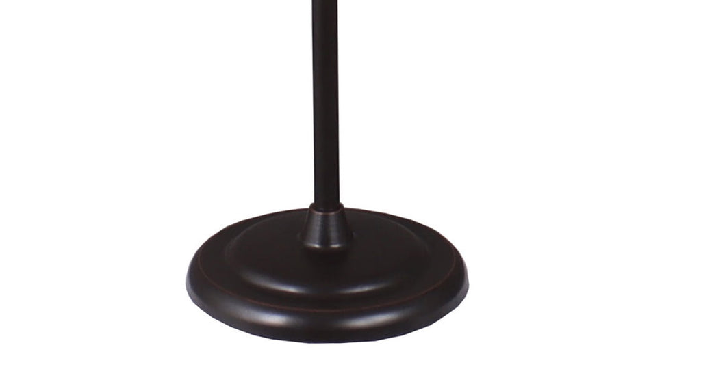 Cozylumi™ 71 in Oil Rubbed Bronze Floor Lamp with Frosted Glass Shade