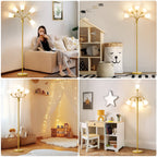 Cozylumi™ Medusa LED Floor Lamp, Multi Head Modern Tall Lamp with Adjustable Gooseneck