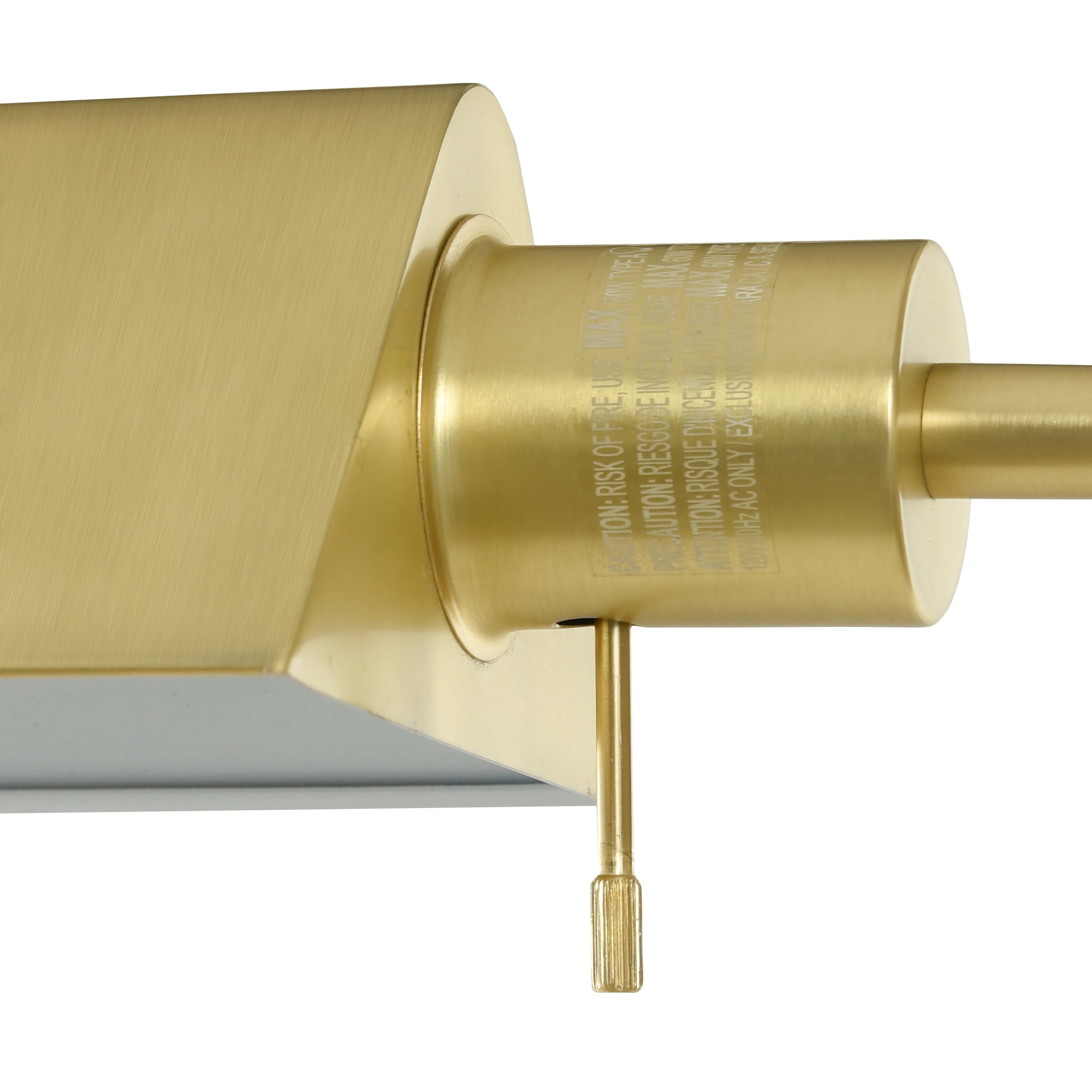 Cozylumi™ 1-Light Modern Adjustable Brass Floor Lamp Gold