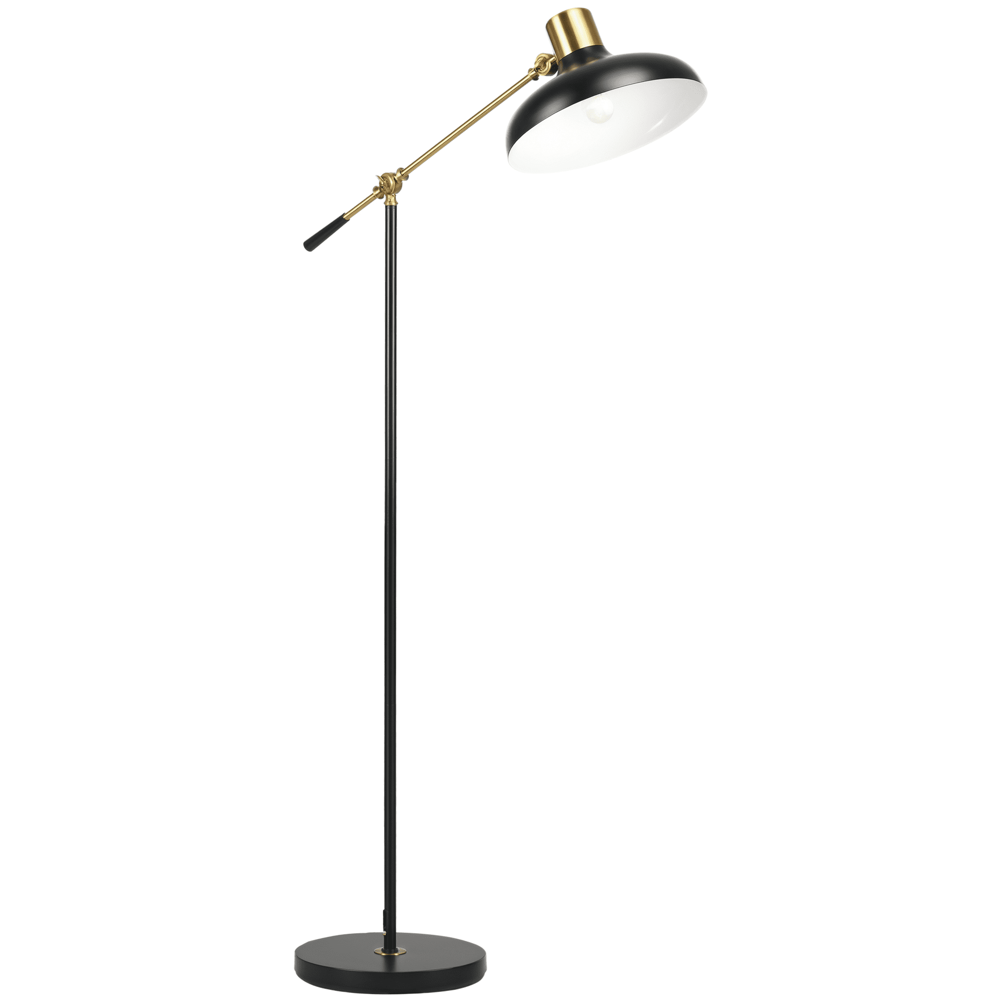 Cozylumi™ HOMCOM Adjustable Floor Lamps for Living Room, Standing Lamp for Bedroom with