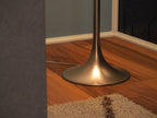 Cozylumi™ Stowe 61'' Floor Lamp with White Fabric Drum Shade Transitional Floor Light