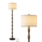 Cozylumi™ JUJUYUYOP 62" Farmhouse-Style Living room Floor Lamp with a Rotary Switch