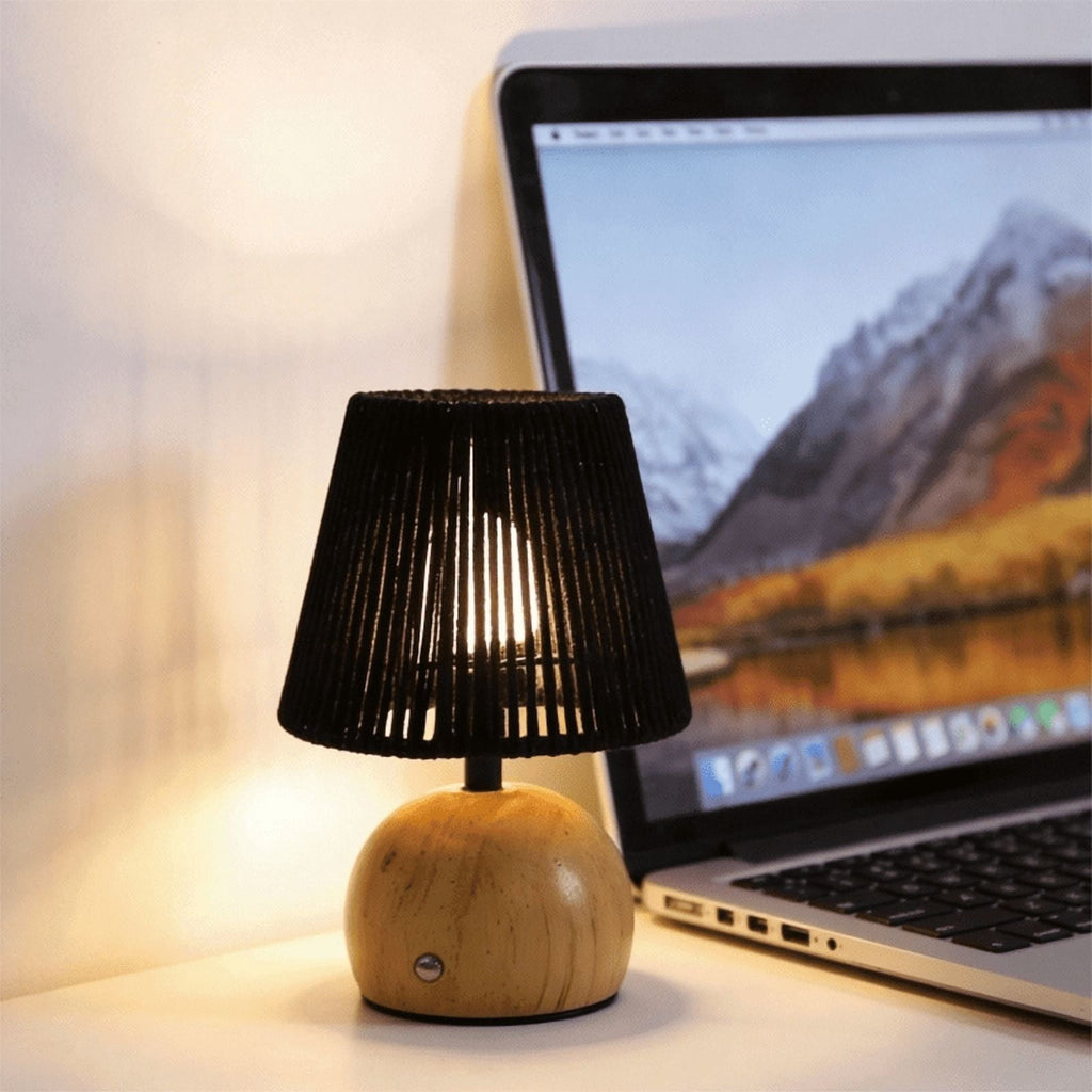 Cozylumi™ Boho Cordless Table Lamp, Rechargeable Touch Control Dimmable Night Light