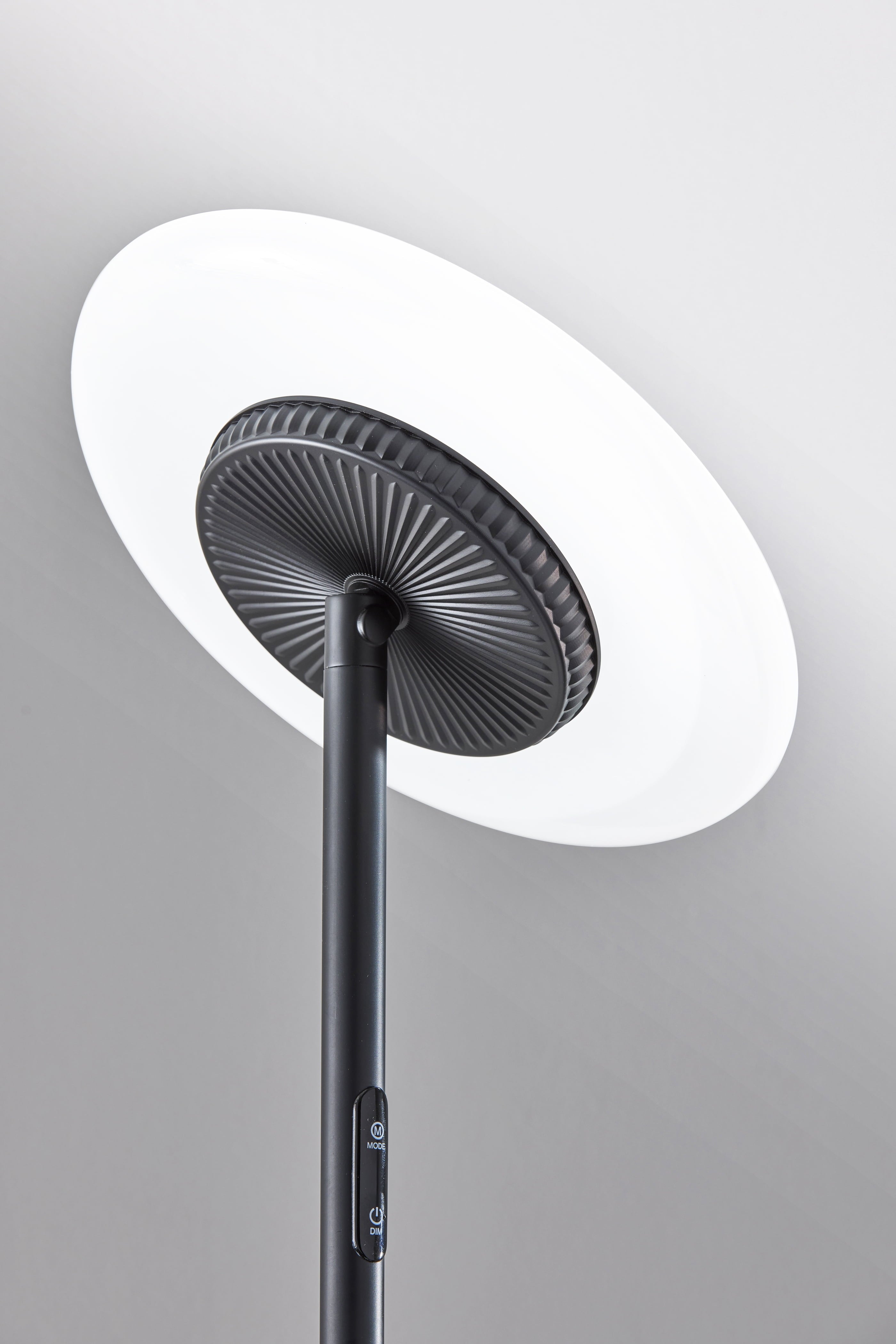 Cozylumi™ Simplee Brand RGB Black Floor Lamp, 6 Different Automatic Color Change