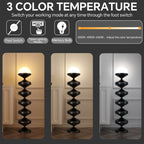 Cozylumi™ Metal Modern Floor Lamp for Living Room, Dome Shape Floor Light with Acrylic