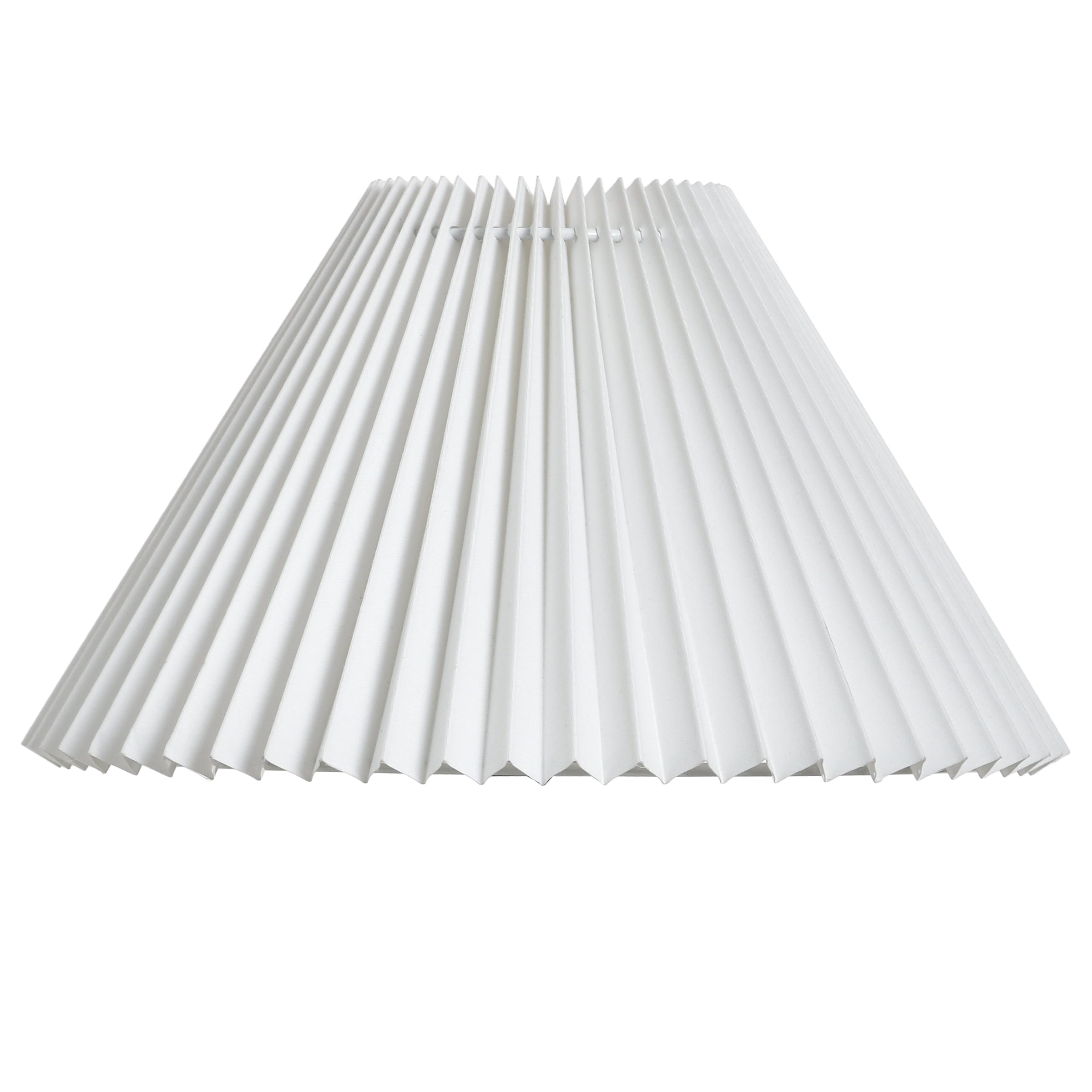 Cozylumi™ Table Lamp, Wood Grain Finish with Pleated Shade