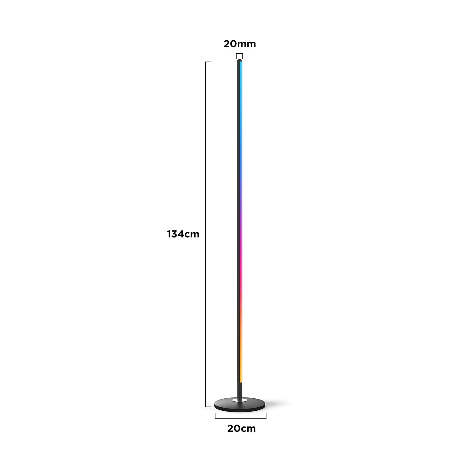 Cozylumi™ Govee Smart RGBICW Floor Lamp
