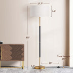 Cozylumi™ 65 inch Mid-Century Modern Floor Lamps for Living Room, Retro Floor Lamps