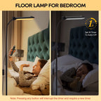 Cozylumi™ ACMETOP LED Floor Lamp for Living Room with Remote Control, Standing Lamp