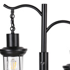 Cozylumi™ 63" Modern Floor Lamps with Stepless Dimming, 2 Light Glass Floor Lamps for