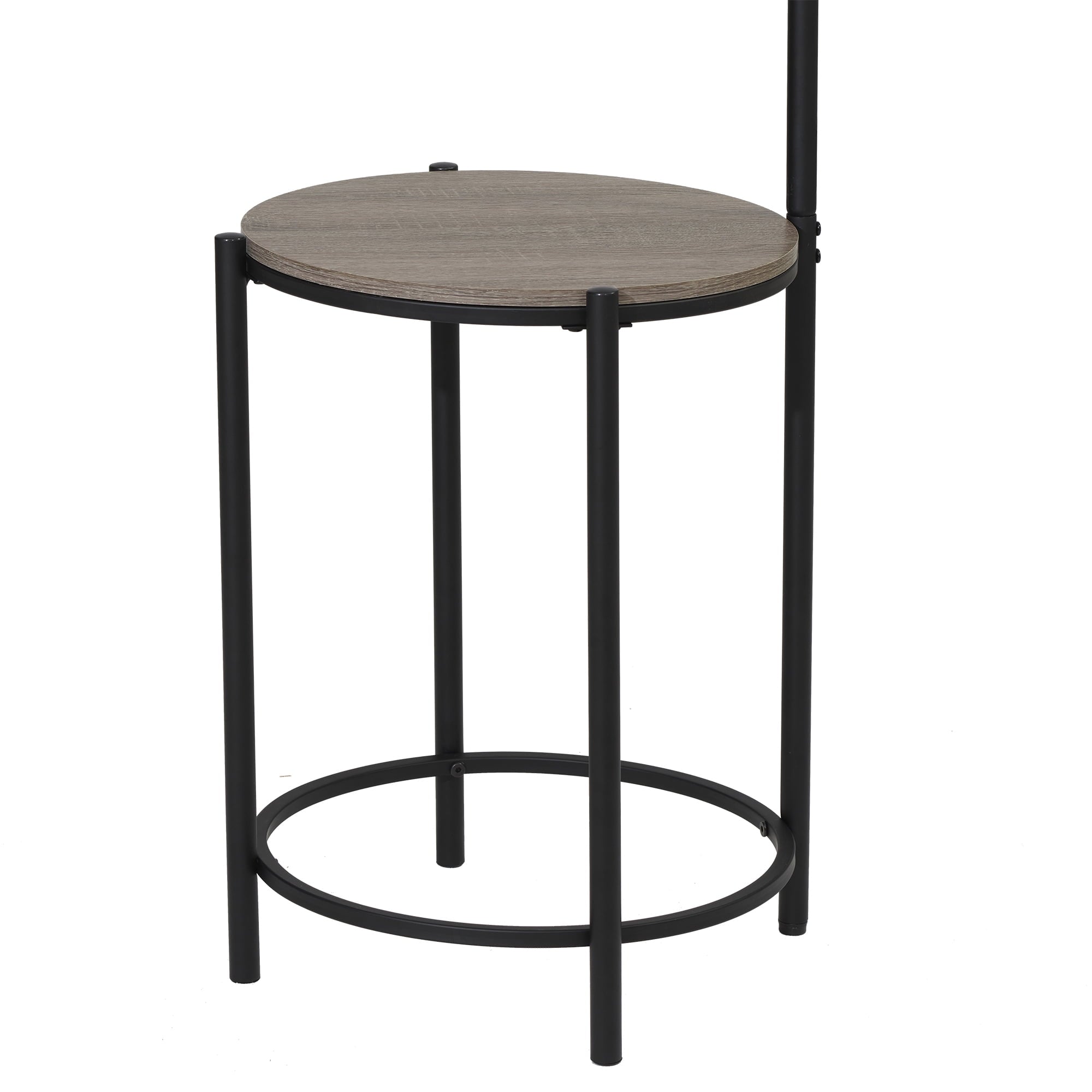 Cozylumi™ 54-inch Mid-Century Style Floor Lamp, with Faux Wood Finished Table