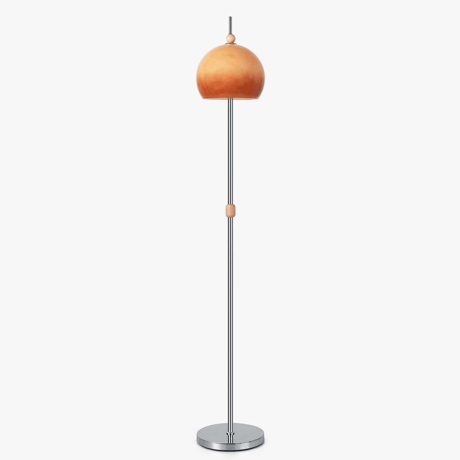 Cozylumi™ Glass Floor Lamps for Living Room, Modern Floor Lamps with Glass Shade &