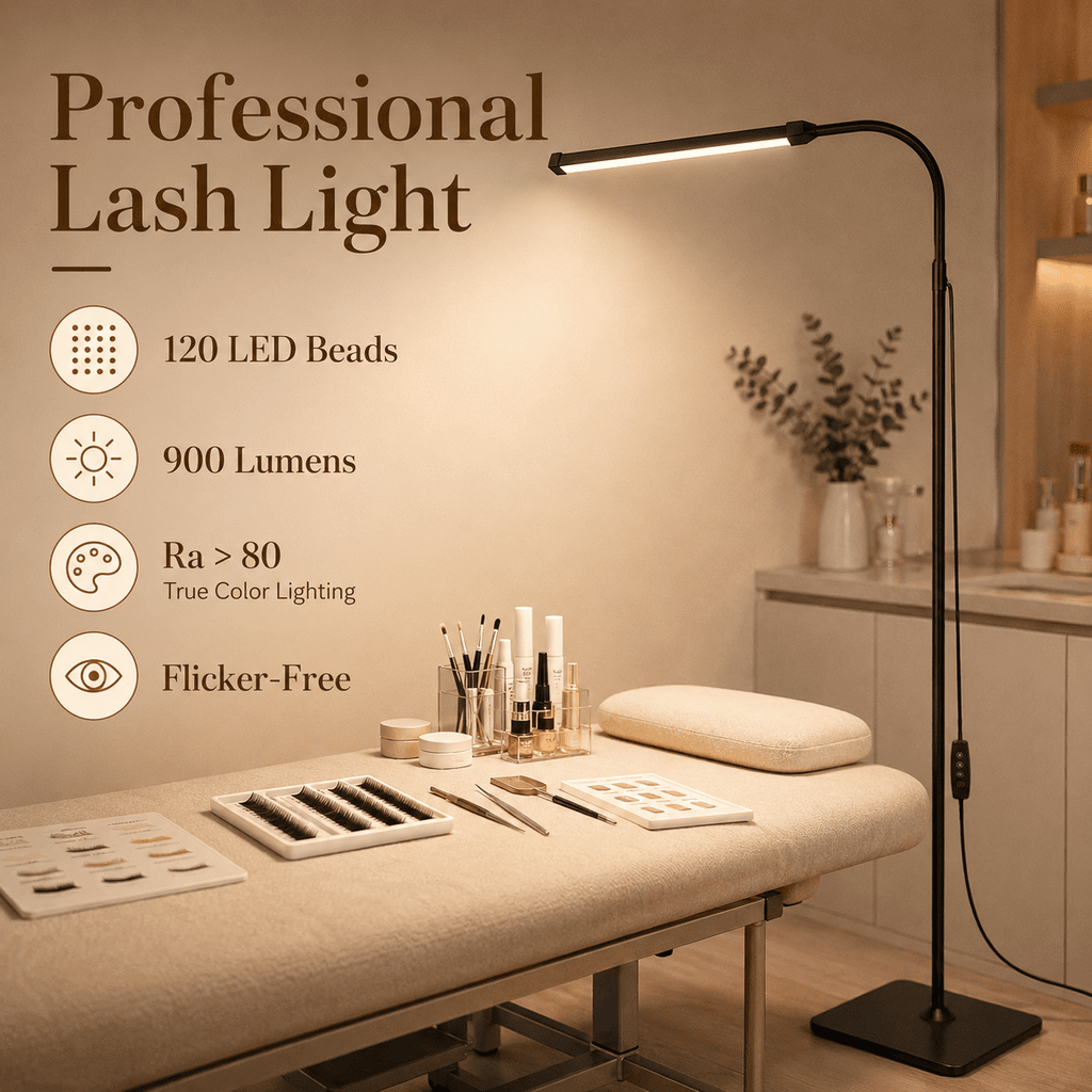 Cozylumi™ SERBASIC LED Floor Lamp, Dimmable Standing Light Height Adjustable with 360°