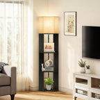 Cozylumi™ Floor Lamp with Shelves, Standing Lamp with 3 Color Temperature LED Bulb for