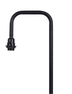 Cozylumi™ Floor Lamp, Black Metal with Natural Rope Shade