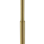 Cozylumi™ 62" Modern Pull-chain Brass Floor Lamp with Brass Dome Shade