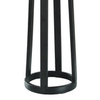 Cozylumi™ Modern Matte Black Table Lamp with Classic Drum Shade