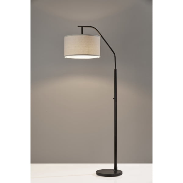 Cozylumi™ Home SL1140-01 Transitional Floor Lamp from Max Collection in Black Finish
