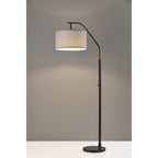 Cozylumi™ Home SL1140-01 Transitional Floor Lamp from Max Collection in Black Finish