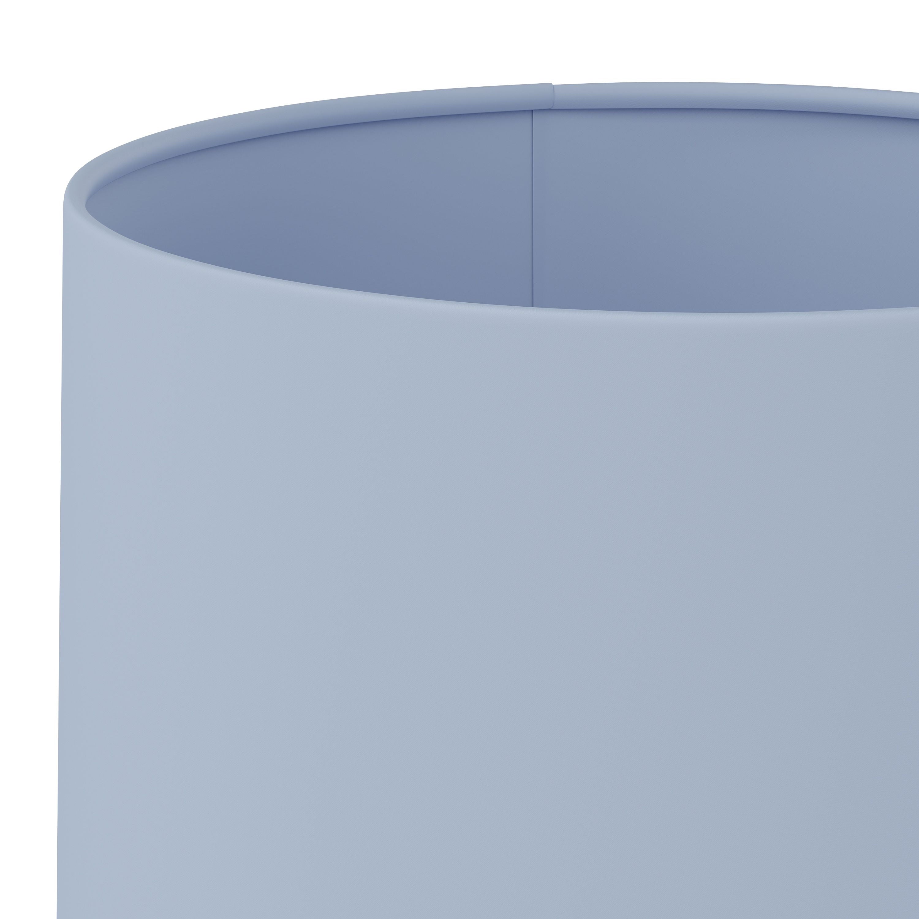 Cozylumi™ Kids Iridescent Floor Lamp with Aqua Fabric Shade