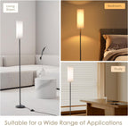 Cozylumi™ CAALOGT Floor Lamp, Modern Standing Lamp with 3 Color Temperatures, Foot