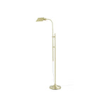 Cozylumi™ 1-Light Modern Adjustable Brass Floor Lamp Gold