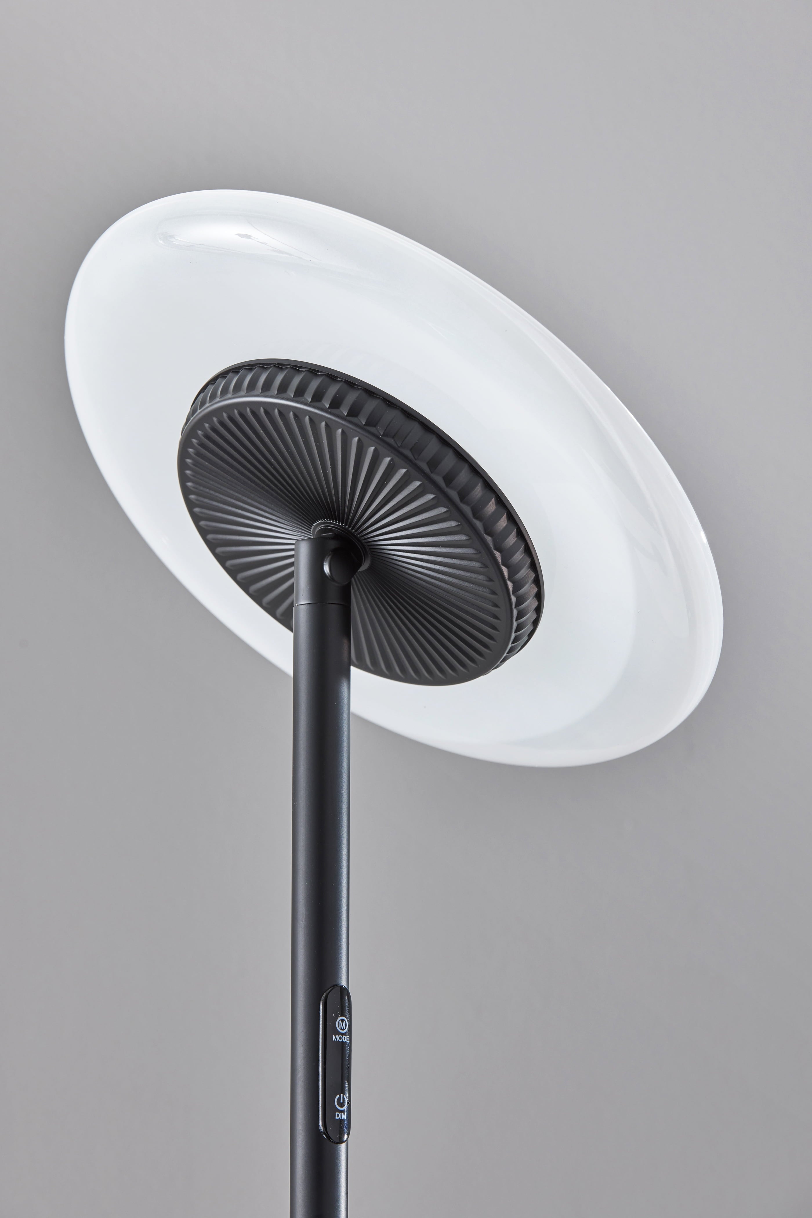 Cozylumi™ Simplee Brand RGB Black Floor Lamp, 6 Different Automatic Color Change