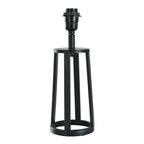 Cozylumi™ Modern Matte Black Table Lamp with Classic Drum Shade