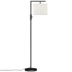Cozylumi™ Iron Modern Standing Lamp, Gold Floor Lamp for Living Room, with Rotary