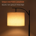 Cozylumi™ Coliware Arc Floor Lamp with 3 Color Temperatures Bulb, Modern Arched