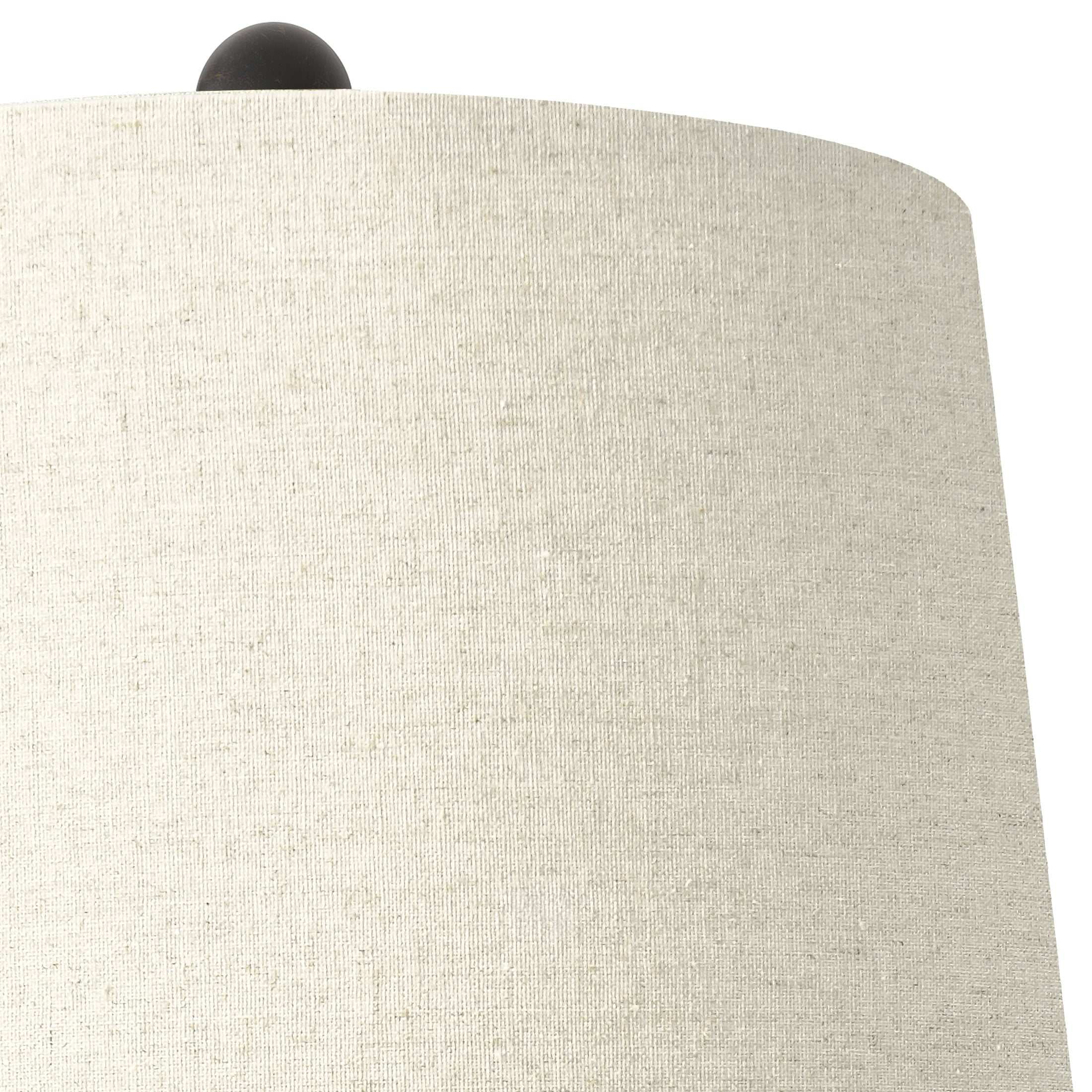 Cozylumi™ 61.5" Vintage Floor Lamp with Linen Shade, Floor Lamp for Living Room