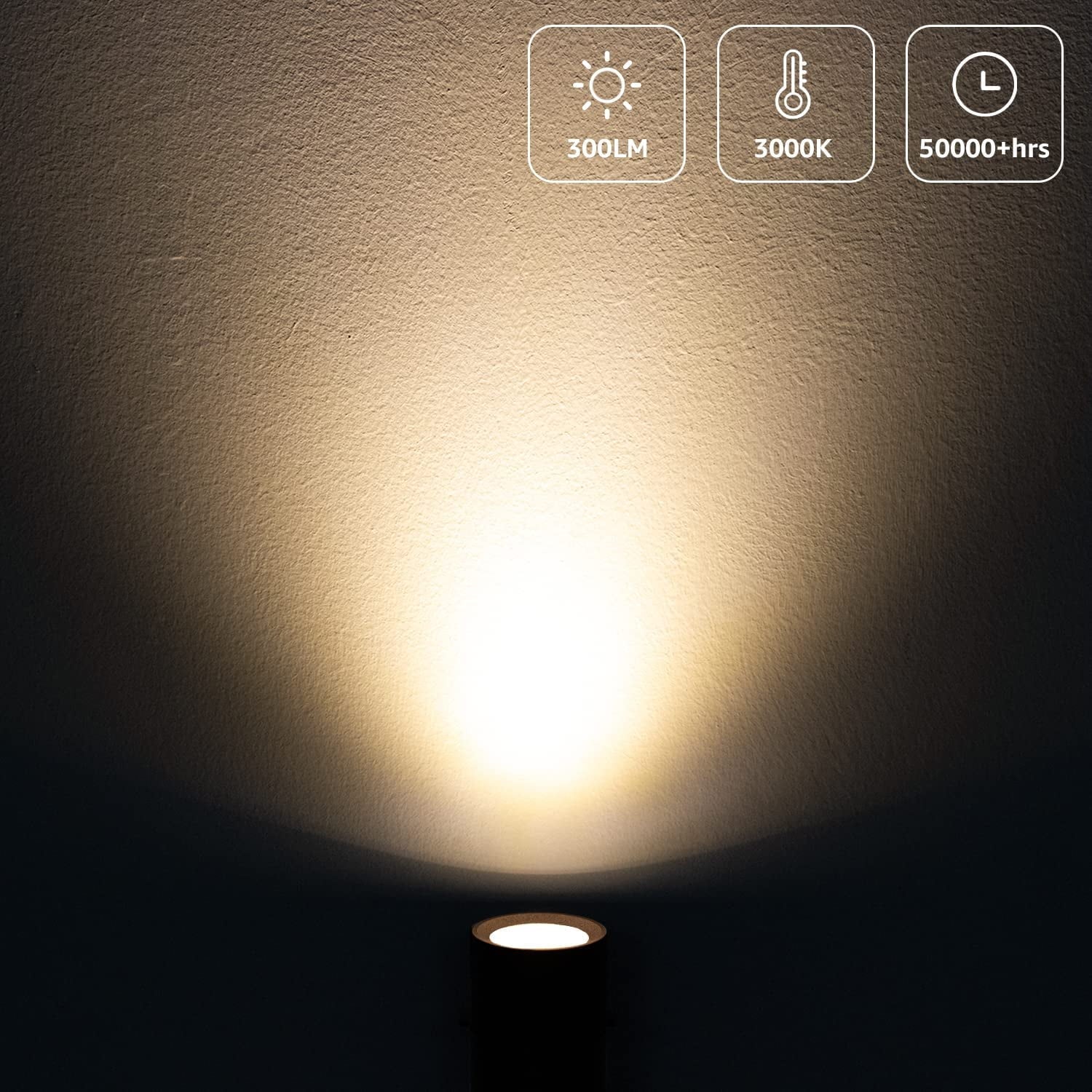 Cozylumi™ SUNVIELED Spotlights Indoor, 3W Up Light Floor Lamps, 3000K Accent Lighting