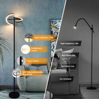 Cozylumi™ Hlite LED Floor Lamp,Rotatable Standing Lamp with Touch Control, 30W Modern