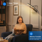 Cozylumi™ LED Floor Lamp for Living Room, Dimmable Reading Lamp with Remote and Touch