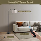 Cozylumi™ DEWENWILS 63.4in Modern Floor Lamps with Remote for Living Room, Adjustable