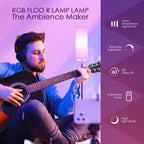 Cozylumi™ CAALOGT RGB Floor Lamps, Modern Standing Lamp with App & Remote Control for
