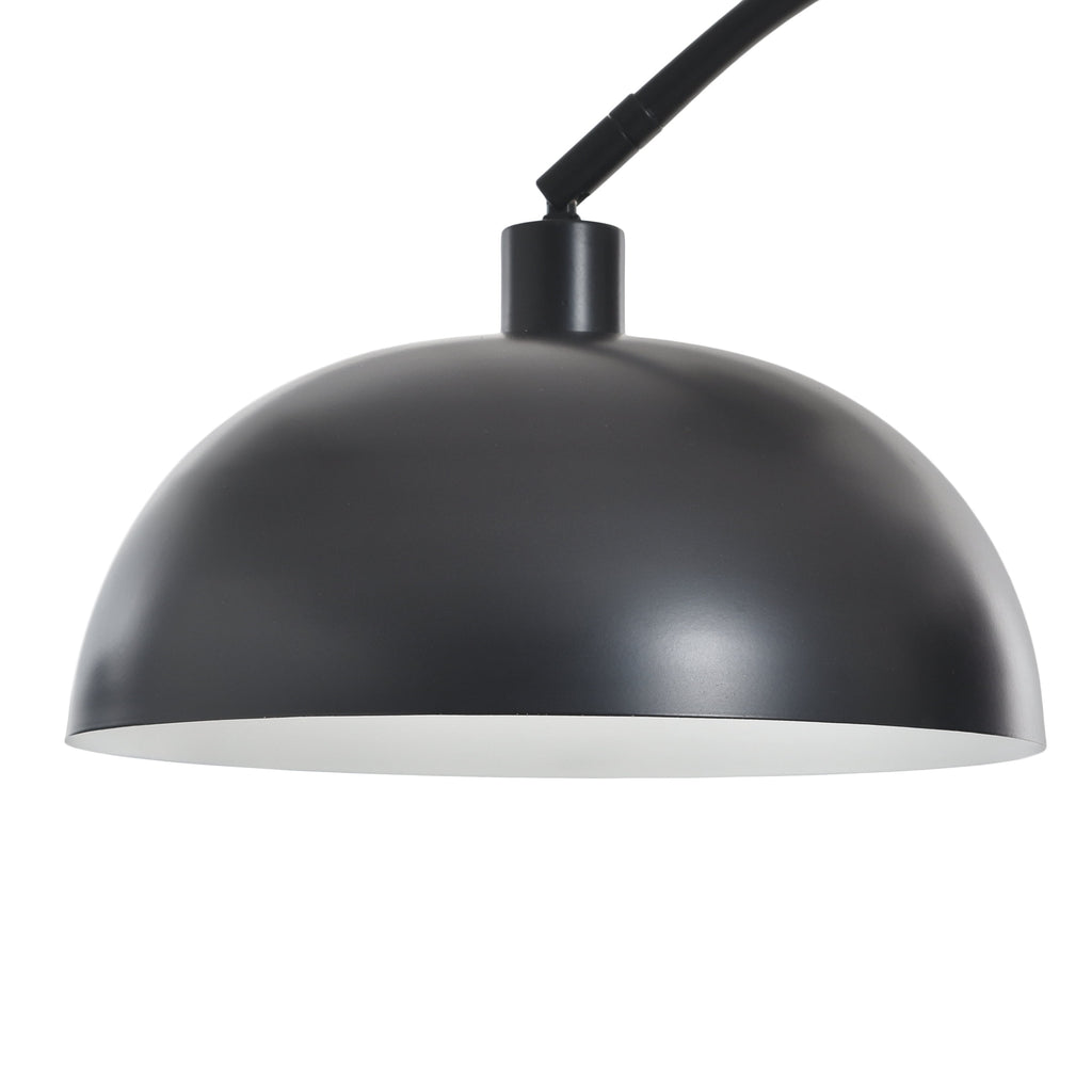 Cozylumi™ Black Finish Arch Dome Floor Lamp