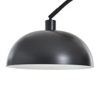 Cozylumi™ Black Finish Arch Dome Floor Lamp